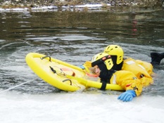 Ice Rescue Training 006